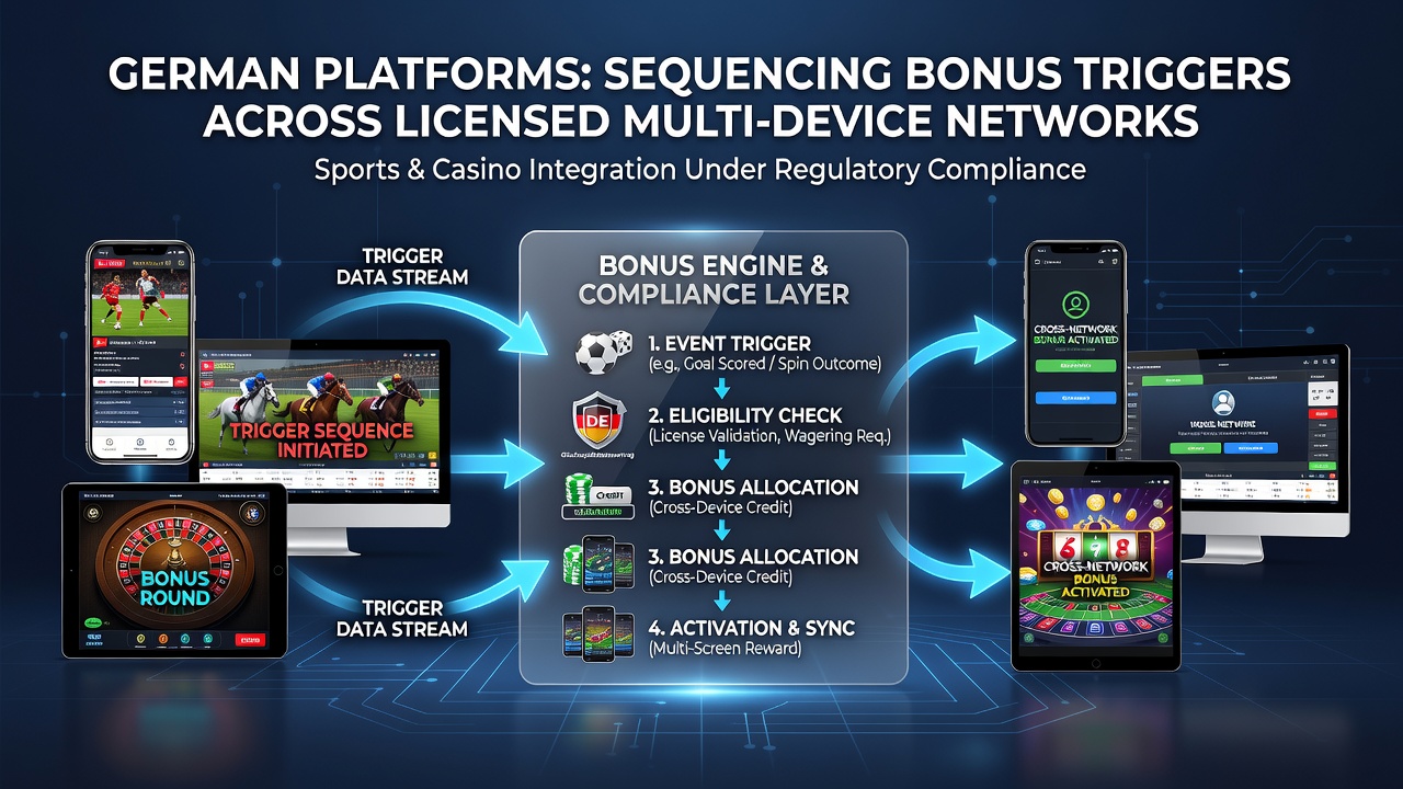 Visualisierung gestaffelter Bonus-Trigger in multi-device Umgebungen deutscher Glücksspielanbieter